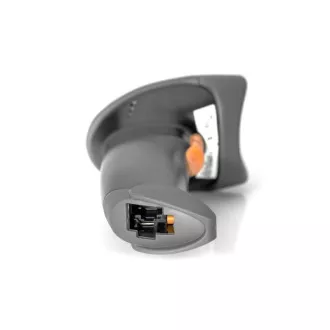 DIGITUS Ruční skener čárových kódů 2D, kompatibilní s QR kódem , obousměrný 200 skenů/s, 2 m kabel USB-RJ45, s držákem DIGITUS Ruční skener čárových kódů 2D, kompatibilní s QR kódem , obousměrný 200 skenů/s, 2 m kabel USB-RJ45, s držákem