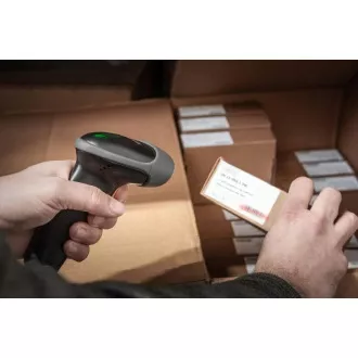 DIGITUS Ruční skener čárových kódů 2D, kompatibilní s QR kódem , obousměrný 200 skenů/s, 2 m kabel USB-RJ45, s držákem DIGITUS Ruční skener čárových kódů 2D, kompatibilní s QR kódem , obousměrný 200 skenů/s, 2 m kabel USB-RJ45, s držákem