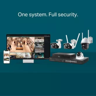 TP-Link VIGI C340(6mm) VIGI 4MPx venkovní bullet síťová kamera s plnobarevným nočním viděním