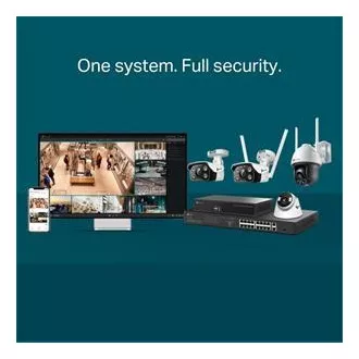 TP-Link VIGI C340(6mm) VIGI 4MPx venkovní bullet síťová kamera s plnobarevným nočním viděním