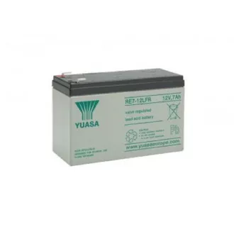 Fukawa YUASA RE7-12LFR (12V; 7Ah; faston F2-6,3mm; životnost 6-9let)