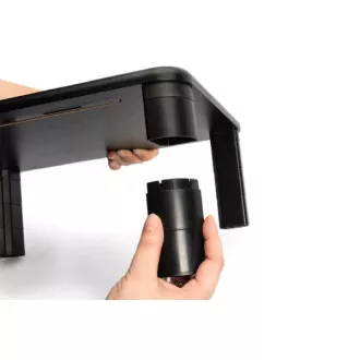 DIGITUS Nastavitelný stolní podstavec pro monitor 400x280x143mm; max. zatížení až 10 kg