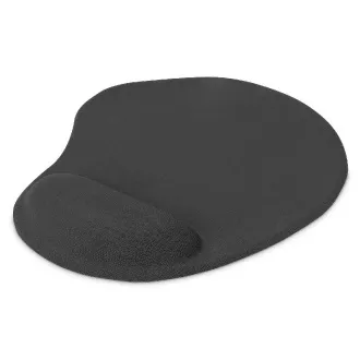 DIGITUS Ergonomická podložka pod myš s opěrkou dlaně, černá