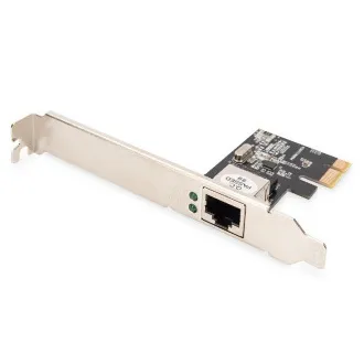 DIGITUS Gigabit Ethernet PCI Express síťová karta, nízkoprofilový držák, Realtek RTL8111H DIGITUS Gigabit Ethernet PCI Express síťová karta, nízkoprofilový držák, Realtek RTL8111H