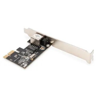 DIGITUS Gigabit Ethernet PCI Express síťová karta, nízkoprofilový držák, Realtek RTL8111H DIGITUS Gigabit Ethernet PCI Express síťová karta, nízkoprofilový držák, Realtek RTL8111H