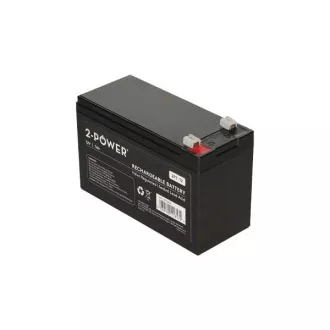 2-Power 2P7-12 12V 7Ah VRLA Baterie F2 ( Faston 250)