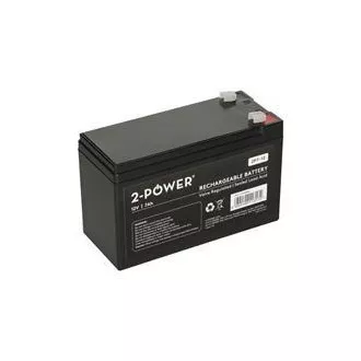 2-Power 2P7-12 12V 7Ah VRLA Baterie F2 ( Faston 250)