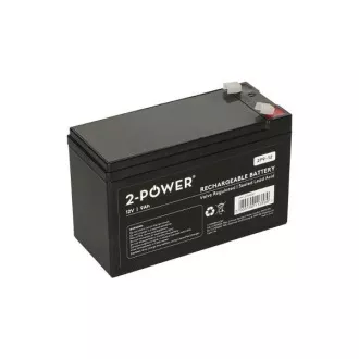 2-Power 2P9-12 12V 9Ah VRLA Baterie F2 ( FASTON 250 )