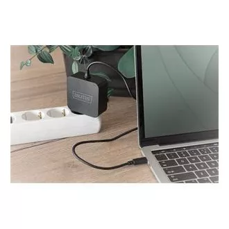 DIGITUS Nabíječka pro notebooky USB-C Napájení 65W PD3.0 DIGITUS Nabíječka pro notebooky USB-C Napájení 65W PD3.0