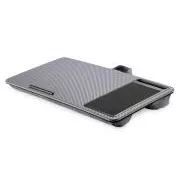 DIGITUS Notebookový stůl / pracovní stanice do 17", slot pro mobilní telefon, podložka pod myš