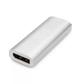 DIGITUS Extender DS-55524 Rozšiřuje DP signál až na 30 m ( 8K/30Hz, 4K/120Hz, 4K/60Hz.)