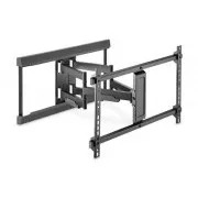 DIGITUS Plně pohyblivý TV nástěnný držák 37-80", 60 kg zatížení max., VESA: 200x100, 200x200, 300x200, 400x200, 300x300, 400x300