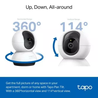 TP-LINK Tapo C220 - IP kamera s naklápěním a WiFi, 4MP (2560 * 1440), ONVIF TP-LINK Tapo C220 - IP kamera s naklápěním a WiFi, 4MP (2560 * 1440), ONVIF