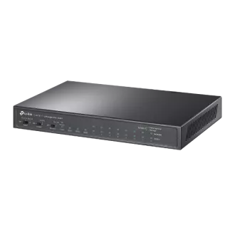 TP-Link Switch TL-SL1311P 8x LAN/PoE+, 2x GLAN, 1x SFP , 65W