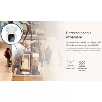 TP-Link Tapo C212 - IP kamera s naklápěním a WiFi, 3MP (2304 x 1296), ONVIF