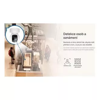 TP-Link Tapo C212 - IP kamera s naklápěním a WiFi, 3MP (2304 x 1296), ONVIF