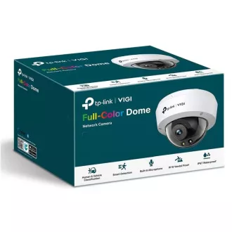 TP-Link VIGI C250(4mm) Dome kamera, 5MP, 4mm, Full-Color