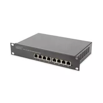 DIGITUS Gigabit Ethernet Switch 8-port, 10 palců, nemanagovaný
