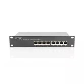 DIGITUS Gigabit Ethernet Switch 8-port, 10 palců, nemanagovaný
