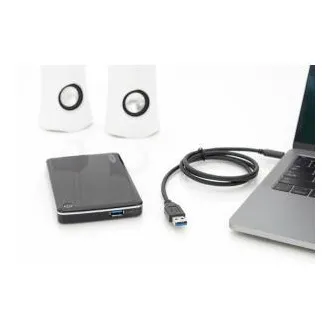 Digitus Připojovací kabel USB typu C, typ C na A M/M, 1,0 m, všechny funkce, Gen2, 3A, 10 GB, verze 3.1, CE, bl