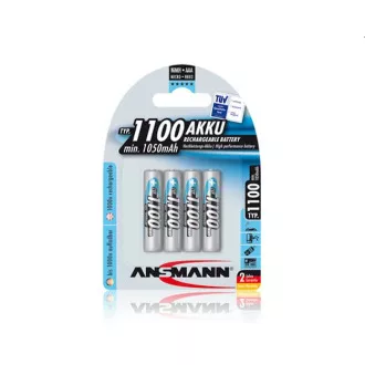 Ansmann akumulátor AAA NiMH 1100 mAh (4 ks) Ansmann akumulátor AAA NiMH 1100 mAh (4 ks)