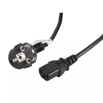LANBERG CEE 7/7 na IEC 320 C13 POWER CORD 3M VDE černý LANBERG CEE 7/7 na IEC 320 C13 POWER CORD 3M VDE černý