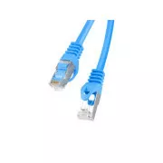 LANBERG Patch kabel CAT.6 FTP 1M modrý Fluke Passed