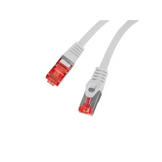 LANBERG Patch kabel CAT 6 S-FTP, AWG 26/7, LSZH, měď, šedý, 5m