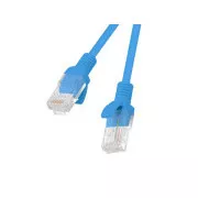 LANBERG Patch kabel CAT.6 UTP 0.25M modrý Fluke Passed