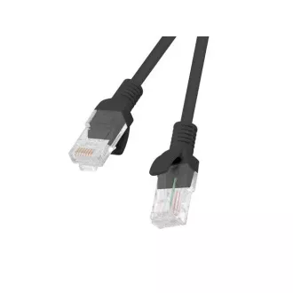 LANBERG Patch kabel CAT.6 UTP 10M černý Fluke Passed