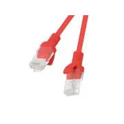 LANBERG Patch kabel CAT.6 UTP 3M červený Fluke Passed