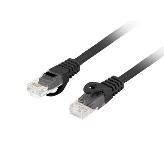 LANBERG Patch kabel CAT.6 UTP LSZH CU 5M černý Fluke Passed
