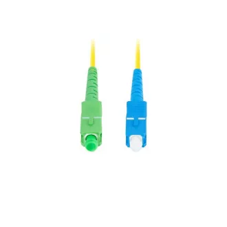 LANBERG optický patch cord SM SC/APC-SC/UPC simplex 3m LSZH G657A1 průměr 3mm, barva žlutá