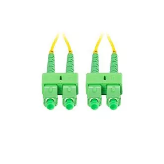 LANBERG optický patch cord SM SC/APC-SC/APC duplex 2m LSZH G657A1 průměr 3mm, barva žlutá LANBERG optický patch cord SM SC/APC-SC/APC duplex 2m LSZH G657A1 průměr 3mm, barva žlutá