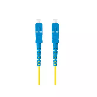 LANBERG optický patch cord SM SC/UPC-SC/UPC simplex 2m LSZH G657A1 průměr 3mm, barva žlutá