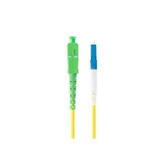 LANBERG optický patch cord SM LC/UPC-SC/APC simplex 2m LSZH G657A1 průměr 3mm, barva žlutá