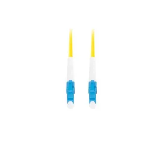 LANBERG optický patch cord SM LC/UPC-LC/UPC simplex 10m LSZH G657A1 průměr 3mm, barva žlutá