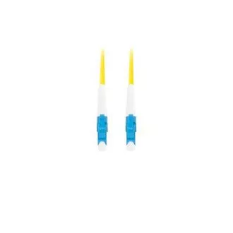 LANBERG optický patch cord SM LC/UPC-LC/UPC simplex 10m LSZH G657A1 průměr 3mm, barva žlutá