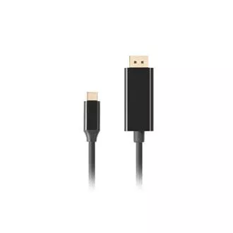 Lanberg USB-C(M)->DisplayPort(M) kabel 3m 4K 60Hz černá
