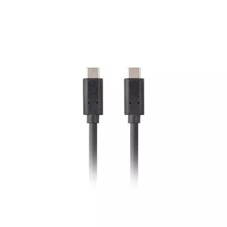 Lanberg USB-C M/M 3.1 GEN 2 kabel 1m 10GB/S PD100W černá