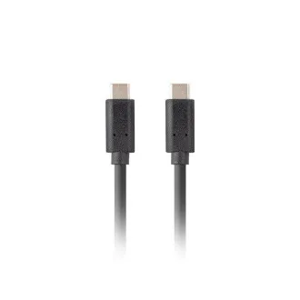 Lanberg USB-C M/M 3.1 GEN 2 kabel 1,8m 10GB/S PD100W černá