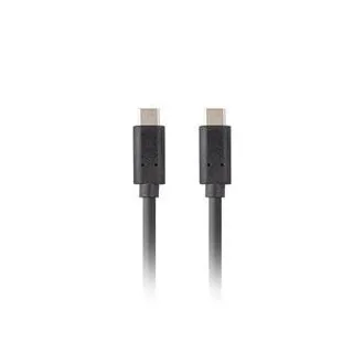 Lanberg USB-C M/M 3.1 GEN 2 kabel 1,8m 10GB/S PD100W černá