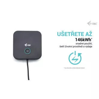 I-tec USB-C HDMI + Dual DP Docking Station with Power Delivery 100 W + i-tec Universal Charger 112 W