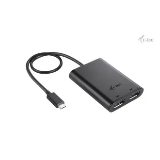 I-tec USB-C Dual 4K/60Hz (single 8K/30Hz) DP Video Adapter