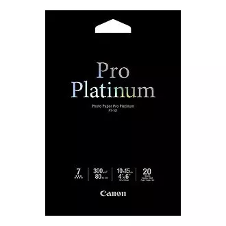 Canon fotopapír PT-101 - 10x15cm (4x6inch) - 300g/m2 - 20 listů - lesklý Canon fotopapír PT-101 - 10x15cm (4x6inch) - 300g/m2 - 20 listů - lesklý