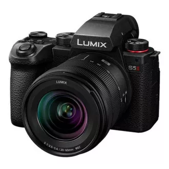 Panasonic Lumix DC-S5 Mark II + Lumix S 20-60 mm f/3,5-5,6 Macro O.I.S. + Lumix S 50 mm f/1,8 DSLM, 24,2 Mpx, černá Panasonic Lumix DC-S5 Mark II + Lumix S 20-60 mm f/3,5-5,6 Macro O.I.S. + Lumix S 50 mm f/1,8 DSLM, 24,2 Mpx, černá