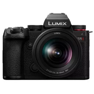 Panasonic Lumix DC-S5 Mark IIx + Lumix S 20-60 mm f/3,5-5,6 Macro O.I.S., DSLM, 24,2 Mpx, černá