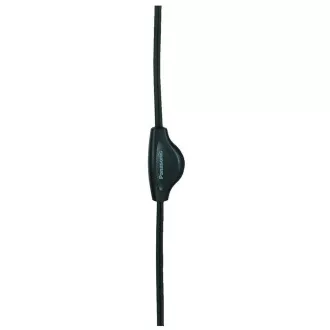 Panasonic RP-HT090E-H, drátové sluchátka, přes hlavu, 3,5mm jack, 6,3mm jack, kabel 5m, ovládání hlasitosti, šedá