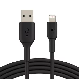 Belkin BOOST CHARGE™ Lightning/USB-A kabel, 2m, černý Belkin BOOST CHARGE™ Lightning/USB-A kabel, 2m, černý