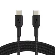 Belkin BOOST CHARGE™ USB-C/USB-C kabel, 1m, černý - odolný